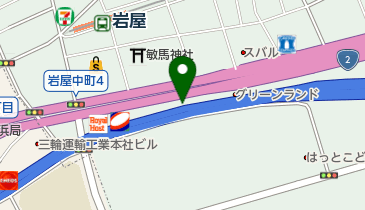 株式会社アマノの地図画像