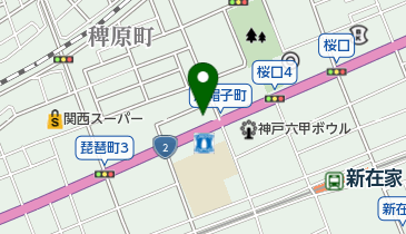 上田米穀店の地図画像