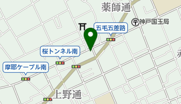 上野米穀店の地図画像