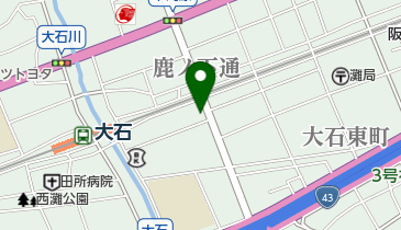 松田米穀店の地図画像