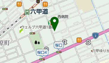 ワタナベ薬局の地図画像