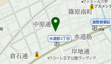 中央薬品の地図画像
