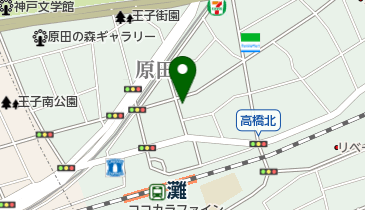 有限会社ハンドメイド 灘店の地図画像