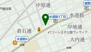 メンズプラザつるやの地図画像