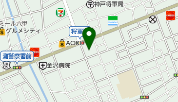 福興理容館の地図画像