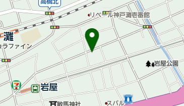 ヘアーサロンかたやまの地図画像