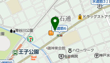 千鳥屋宗家 水道筋店の地図画像