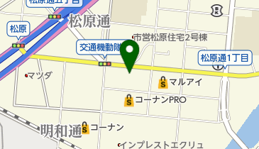 ハンシン運搬機株式会社の地図画像