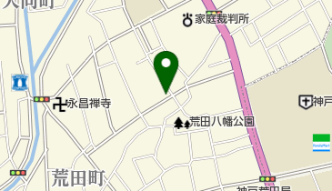 コニシ電器の地図画像