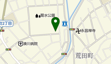 菊水地域福祉センターの地図画像