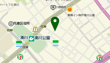 福原自治会館の地図画像