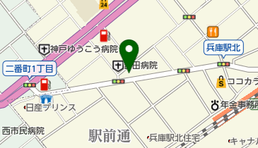 テマセック外語学院の地図画像