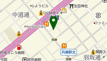 修交会総本部の地図画像