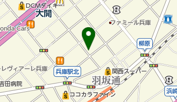 真野貸衣裳店の地図画像