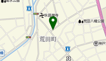 白沢金物店の地図画像