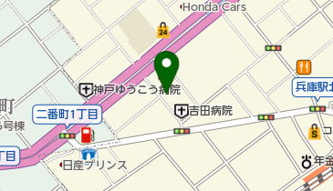 西野産業株式会社の地図画像