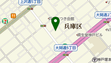 岸田資材工業株式会社の地図画像