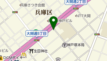 大真部品商会の地図画像