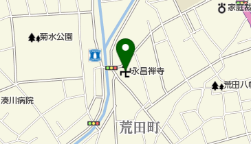 永昌寺の地図画像