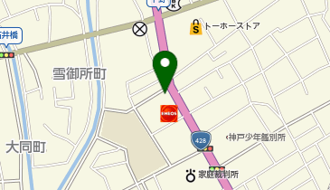 福助わたふとん店 平野店の地図画像