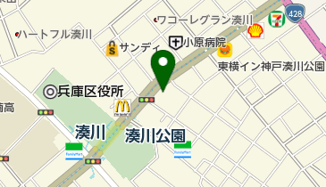 読売新聞 新開地YCの地図画像
