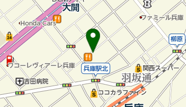 青山の地図画像