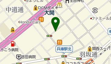 火の用心の地図画像