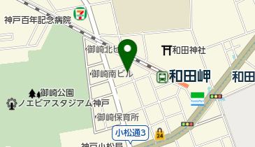 大西食料品店の地図画像