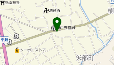 荒木鍼灸院の地図画像