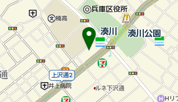 髪切屋の地図画像