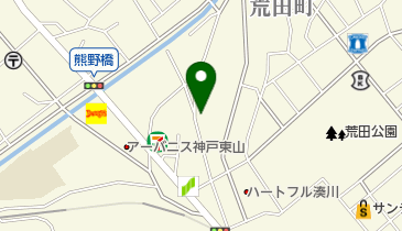 能勢理容室の地図画像