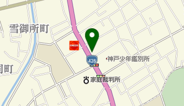 バンドーウエストの地図画像