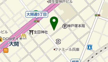 ヘアーサロン細川の地図画像