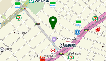 かどや旅館の地図画像