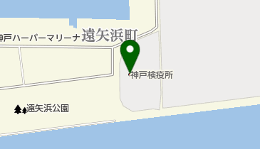 神戸検疫所 総務課の地図画像