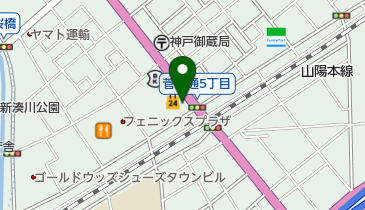 神戸ライオンの地図画像