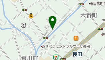 ながたモータース商会の地図画像