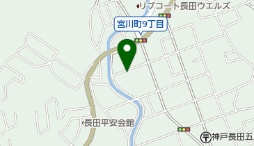OKクリーニング店の地図画像