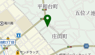 有澤鍼灸院の地図画像