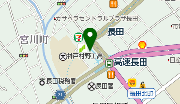 菱谷接骨院の地図画像