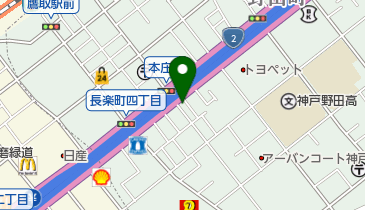 ジイテイショップキンキの地図画像