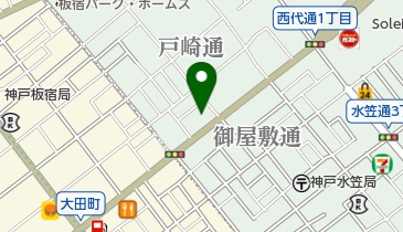 にしだい動物病院の地図画像