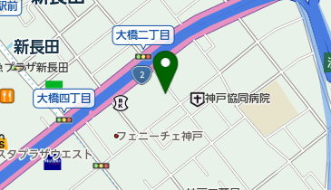 笹岡鍼灸院の地図画像