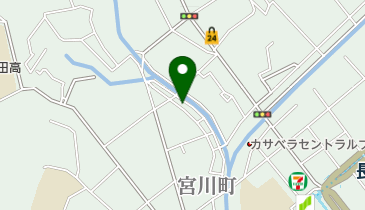 宮の前鍼灸院の地図画像