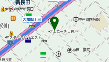 カットルームフリージアの地図画像
