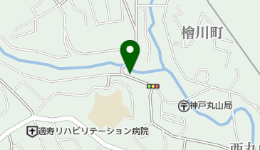 合田美容室の地図画像