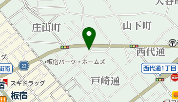 板宿メディカルの地図画像