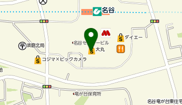 ビースリー大丸須磨店の地図画像