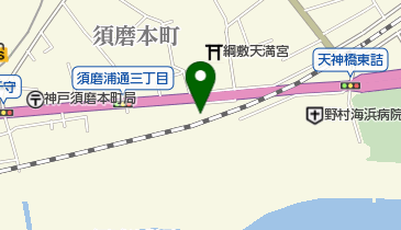 BMWモトラッド神戸の地図画像