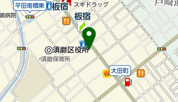 大阪ガスサービスショップ板宿ガスセンターの地図画像